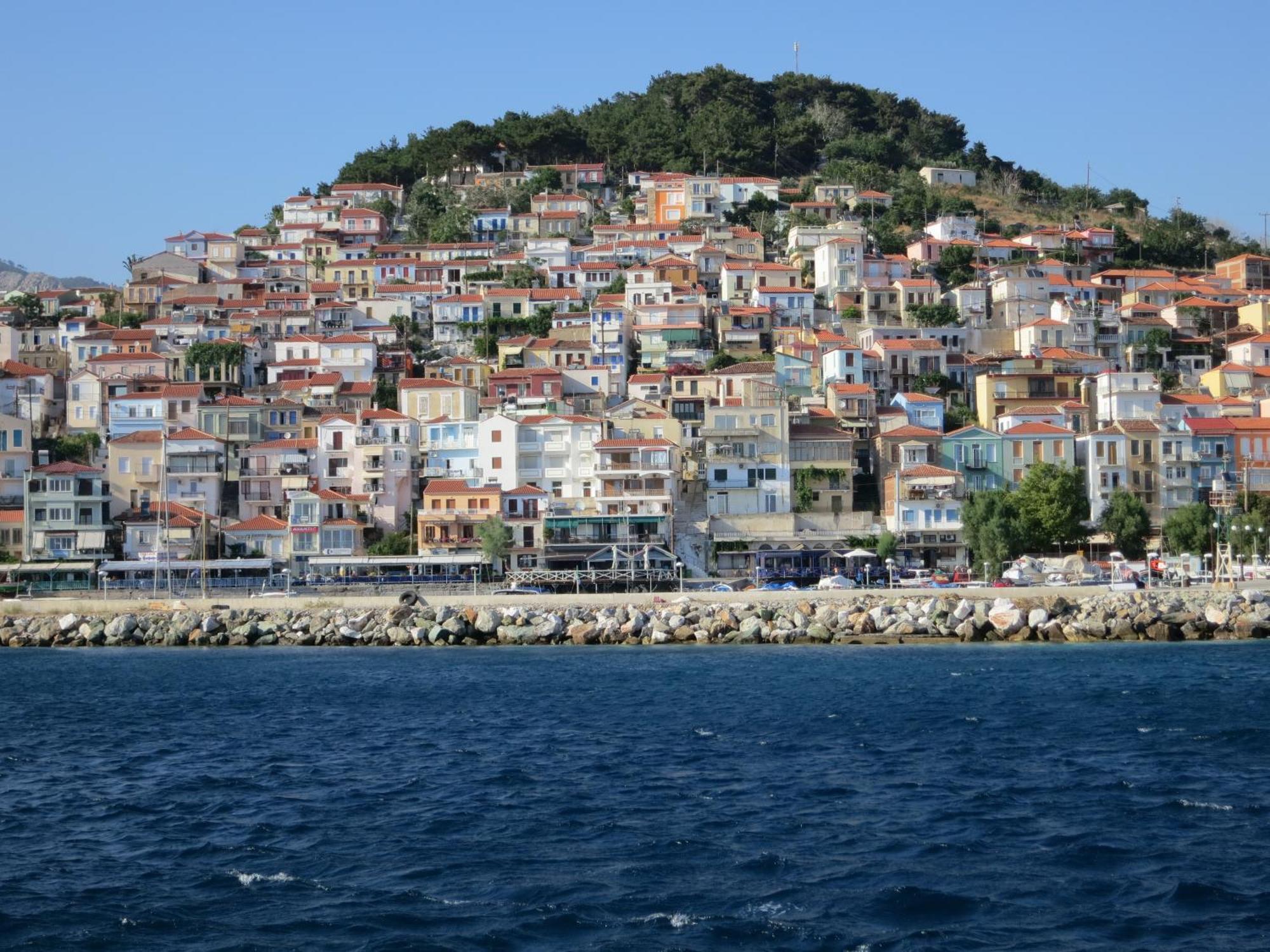 Aparthotel Sea Sun Plomari Exterior foto