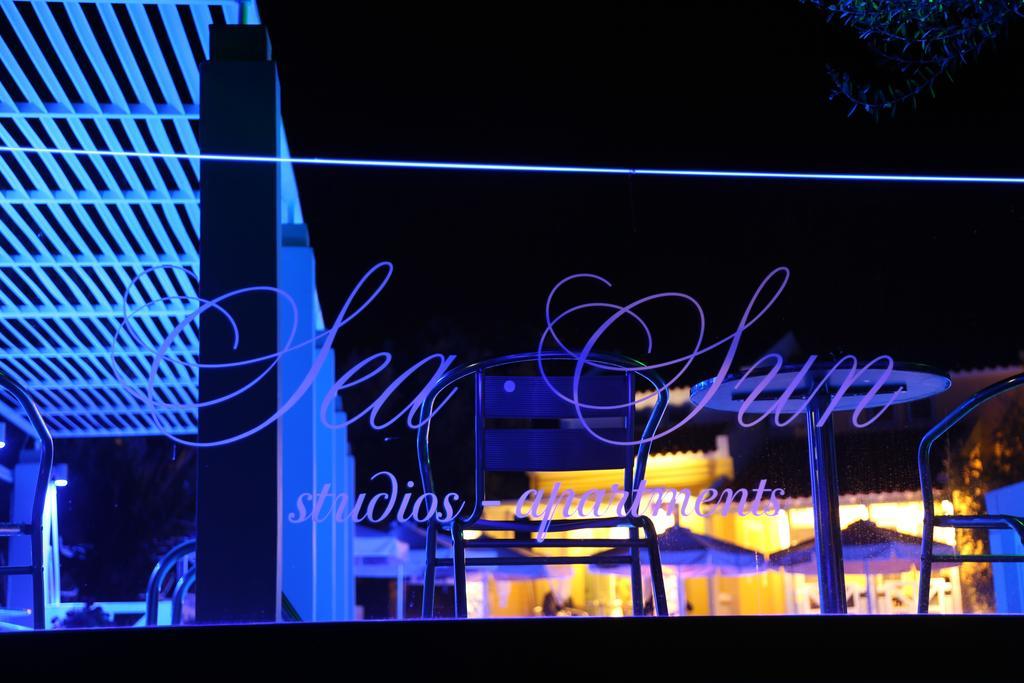 Aparthotel Sea Sun Plomari Exterior foto