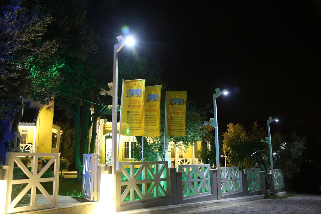 Aparthotel Sea Sun Plomari Exterior foto